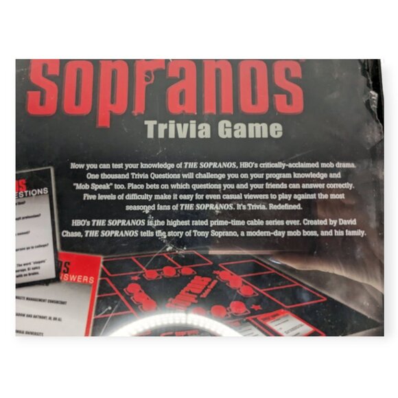 The Sopranos Trivia Game- Factory Sealed NWT - Picture 9 of 12